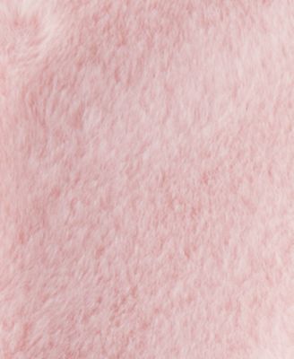 Baby Girls Plush Faux-Fur Blanket