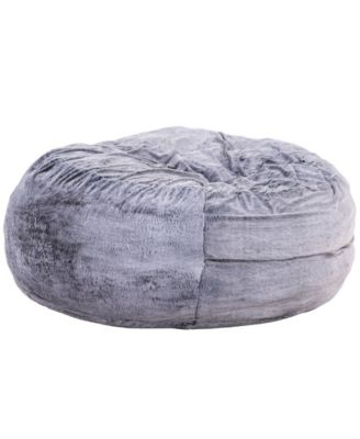 5" Bala Faux Fur Foam Bean Bag