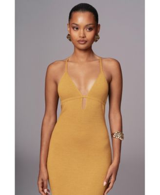 Women's Sun Rays Knit Maxi Dress