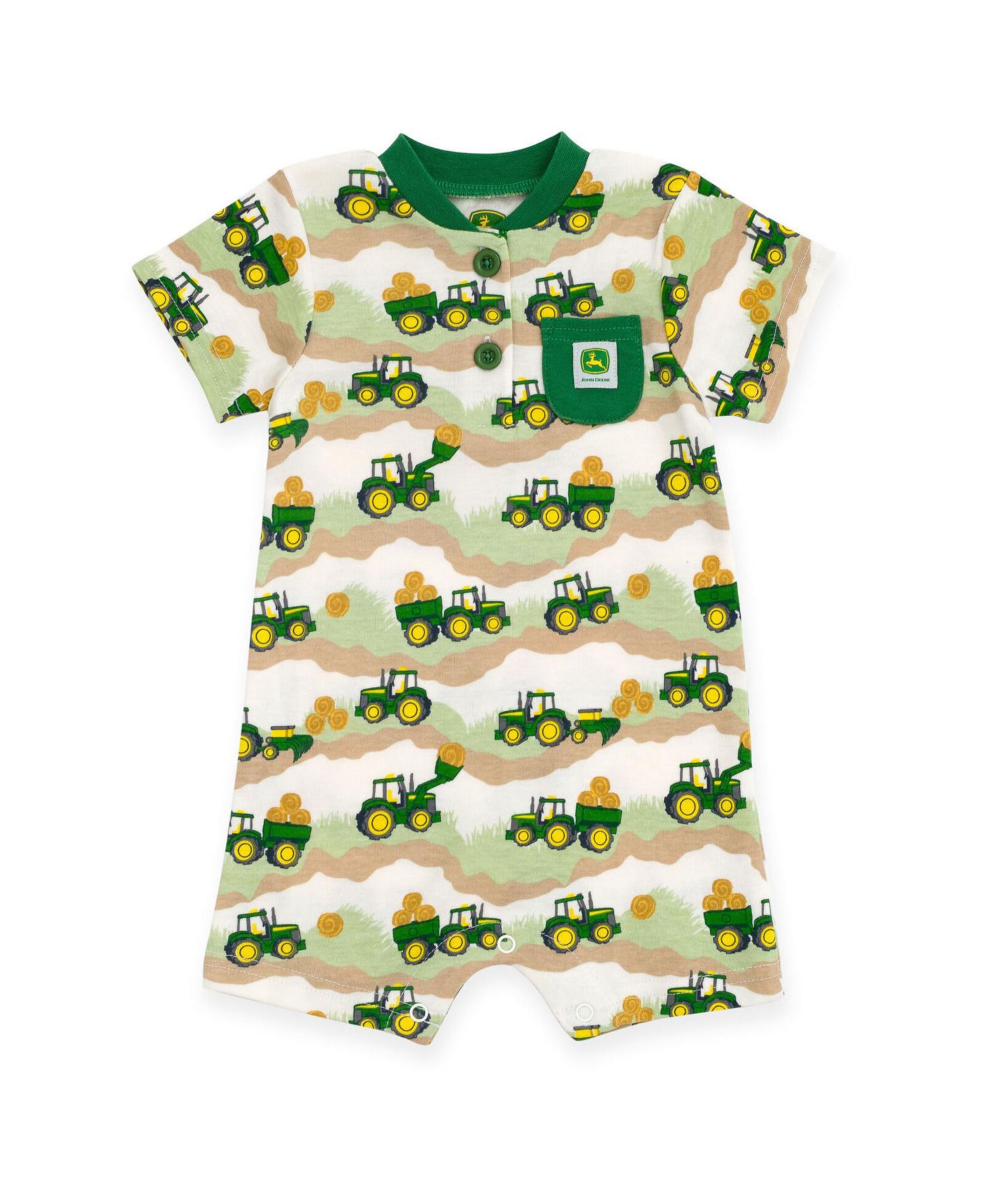 Baby Boys One Piece Short Sleeve Romper