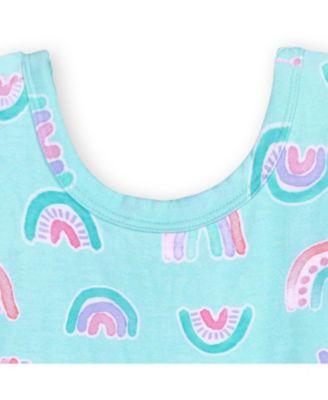 Baby Girls Spotted Leopard Short Sleeve Twirl Dress