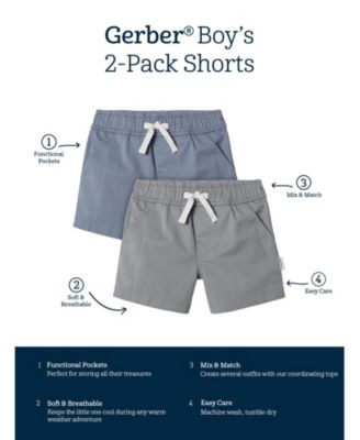 Toddler Boys 2-Pack Shorts