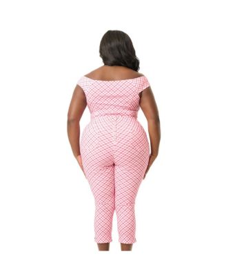 Plus Size Rachelle Capri Pants