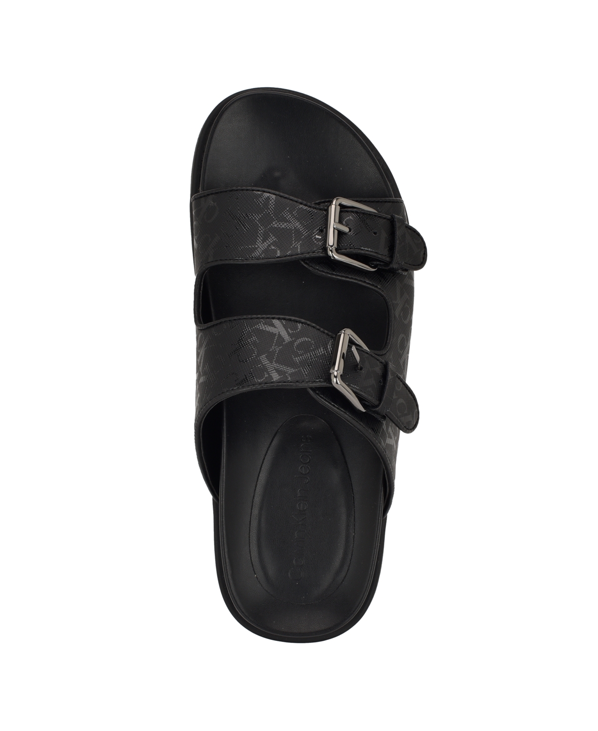 Calvin Klein Vibe Slide Sandal In Black Logo