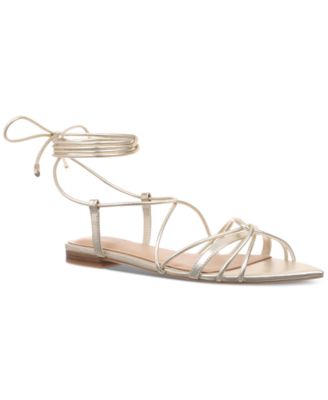 Women's Kharmaa Lace-up Flat Sandals, Exclusively at Macy's