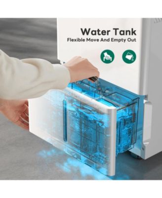 25-Pint Dehumidifier for Home & Bedrooms, 2000 Sq. Ft. Coverage, 1.2Gal Water Tank, Smart Controls & Timer for Medium Rooms