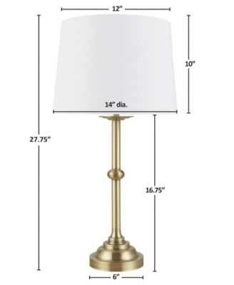 28" Aelorian Iron Table Lamp