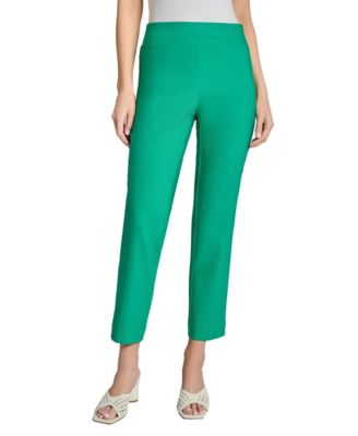 Jones New York - Women's Slim-Fit Pull-On Ankle Pants