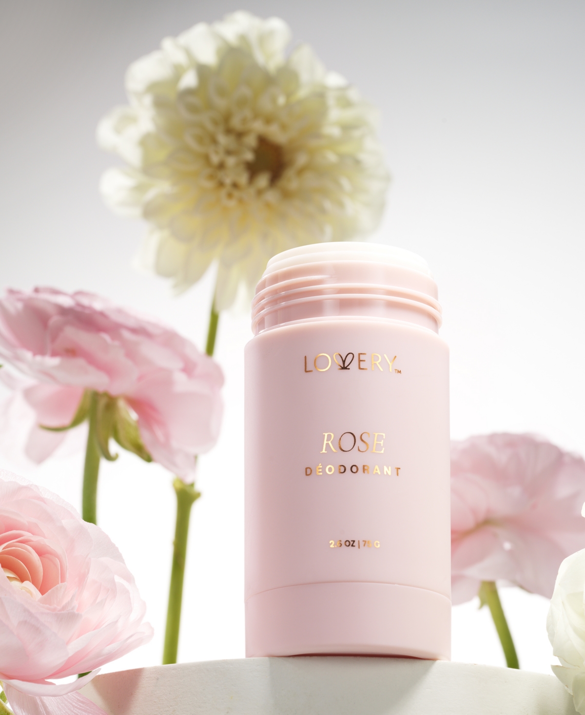 Lovery Rose Deodorant Stick, 2.6 Oz. In No Color