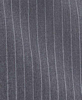 Men's Classic-Fit Pinstripe Double-Breasted Suit Separate Jacket