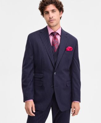 Tayion Collection - Men's Classic-Fit Pinstripe Suit Separate Jacket