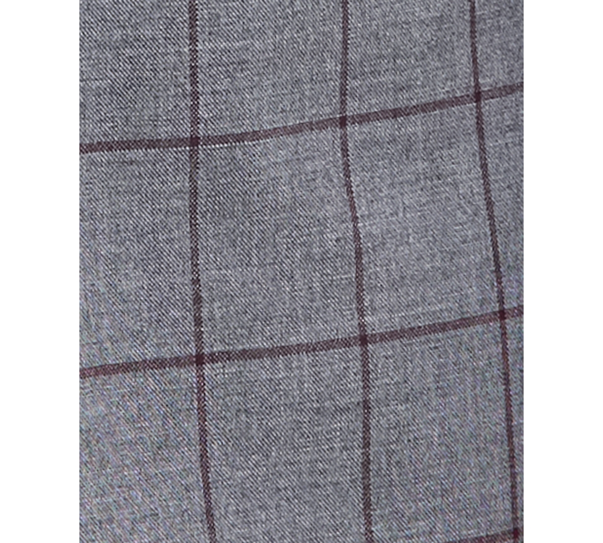 Tayion Collection Men's Classic-fit Windowpane Suit Separate Jacket In Gray