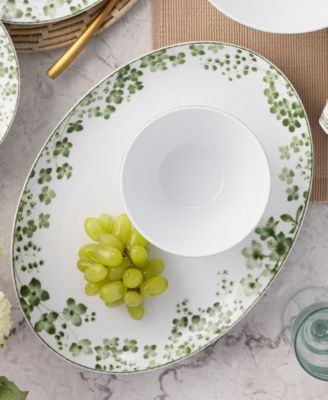 Bloomington Road Oval Platter, 14"