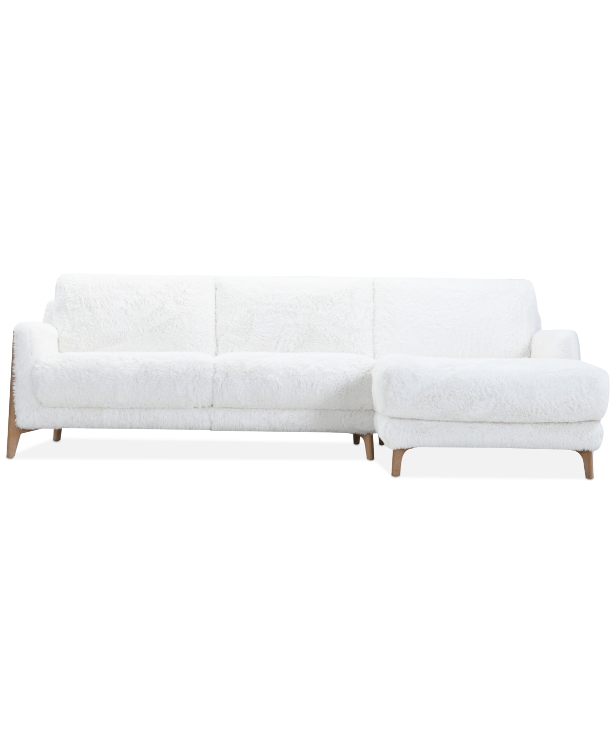 Macy's Briannie 2-pc. Fabric Chaise Sectional, Exclusively At