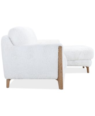 Briannie 2-Pc. Fabric Chaise Sectional, Exclusively at Macy's