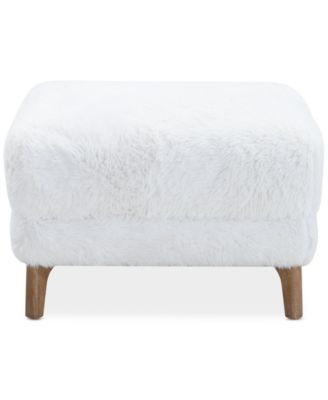 Briannie Fabric Ottoman, Exclusively at Macy's