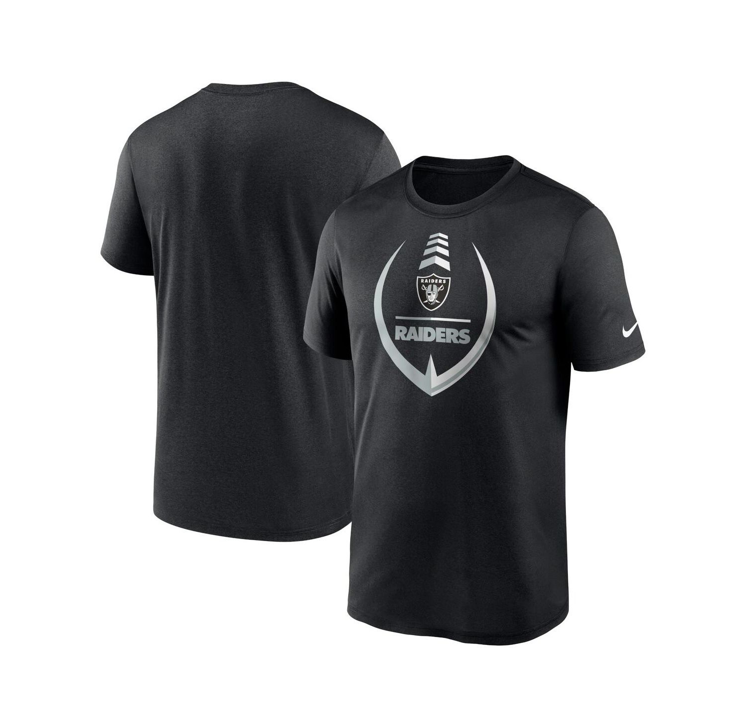 Men's Black Las Vegas Raiders Icon Legend Performance T-Shirt