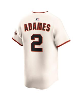Men's Willy Adames Cream San Francisco Giants Alternate Limited Player Jersey