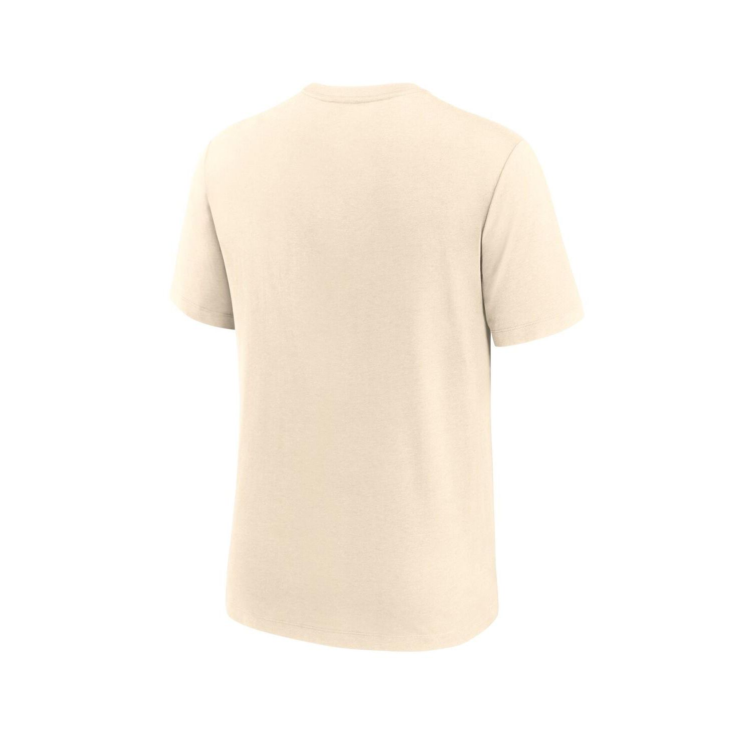 Men's Cream Kentucky Wildcats Natural Arch Logo Tri-Blend T-Shirt
