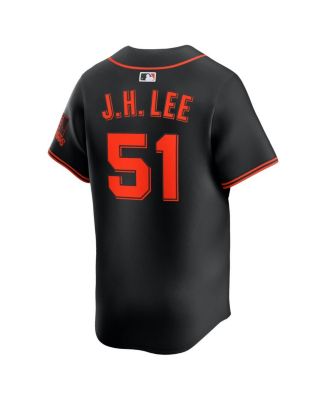 Men's Jung Hoo Lee Black San Francisco Giants Alternate Limited Player Jersey