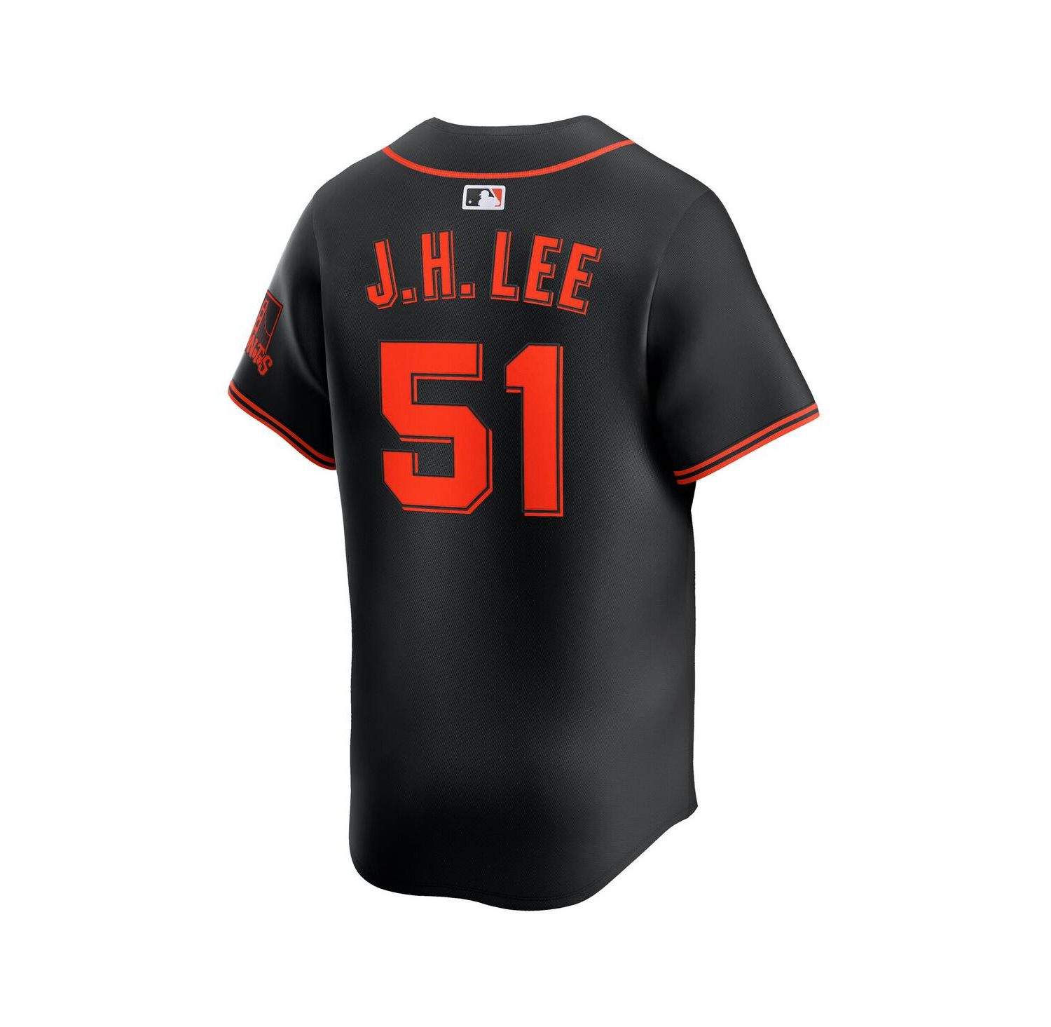 Men's Jung Hoo Lee Black San Francisco Giants Alternate Limited Player Jersey