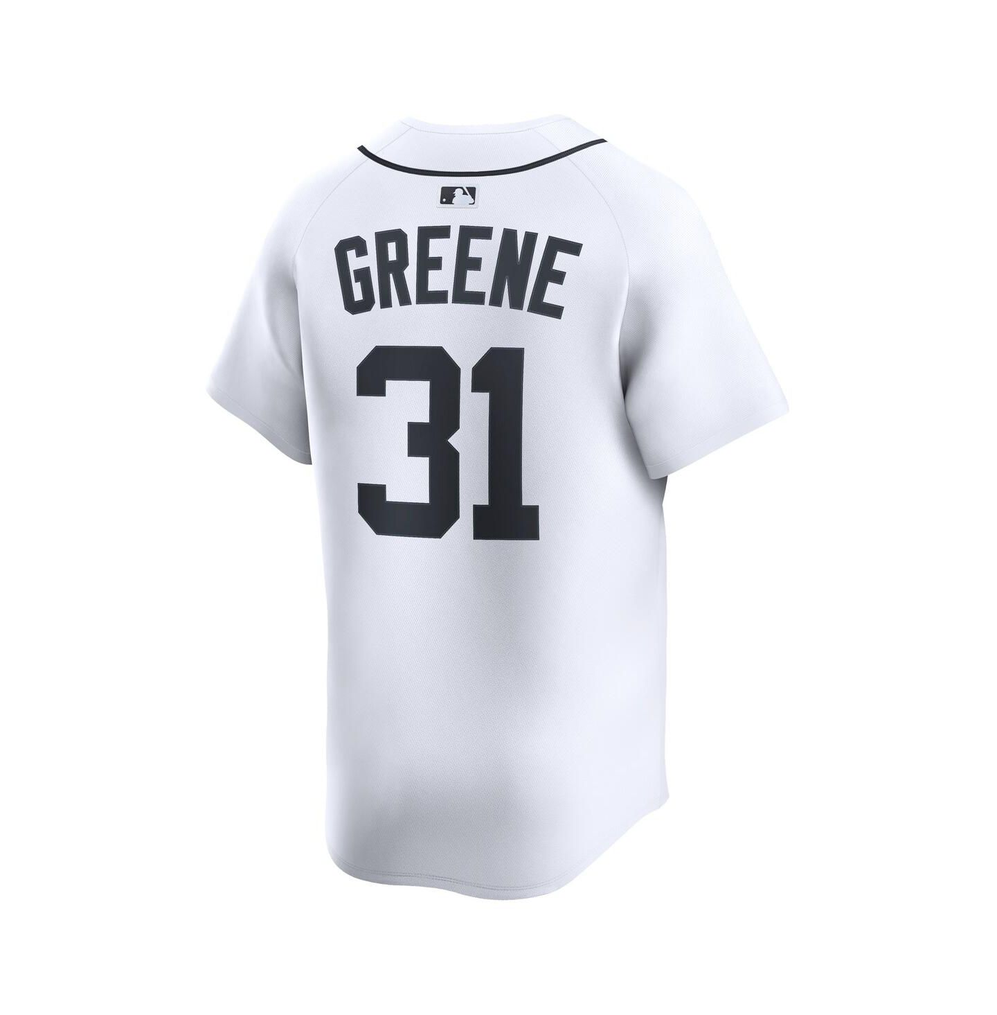 Мужской топ Nike Riley Greene White Detroit Tigers Home Limited Player Jersey — фото 2