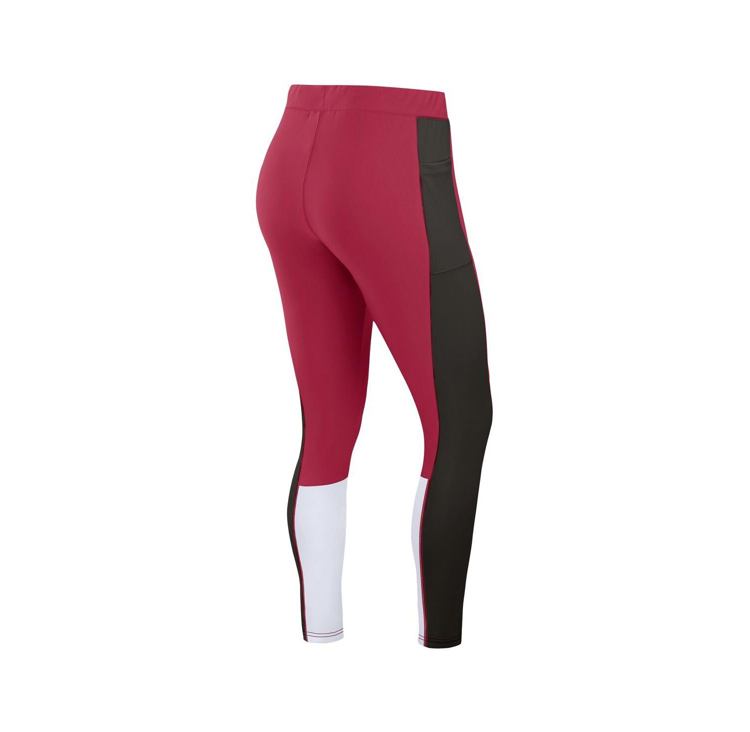 Women's Cardinal/Black Arizona Cardinals Color Block Leggings
