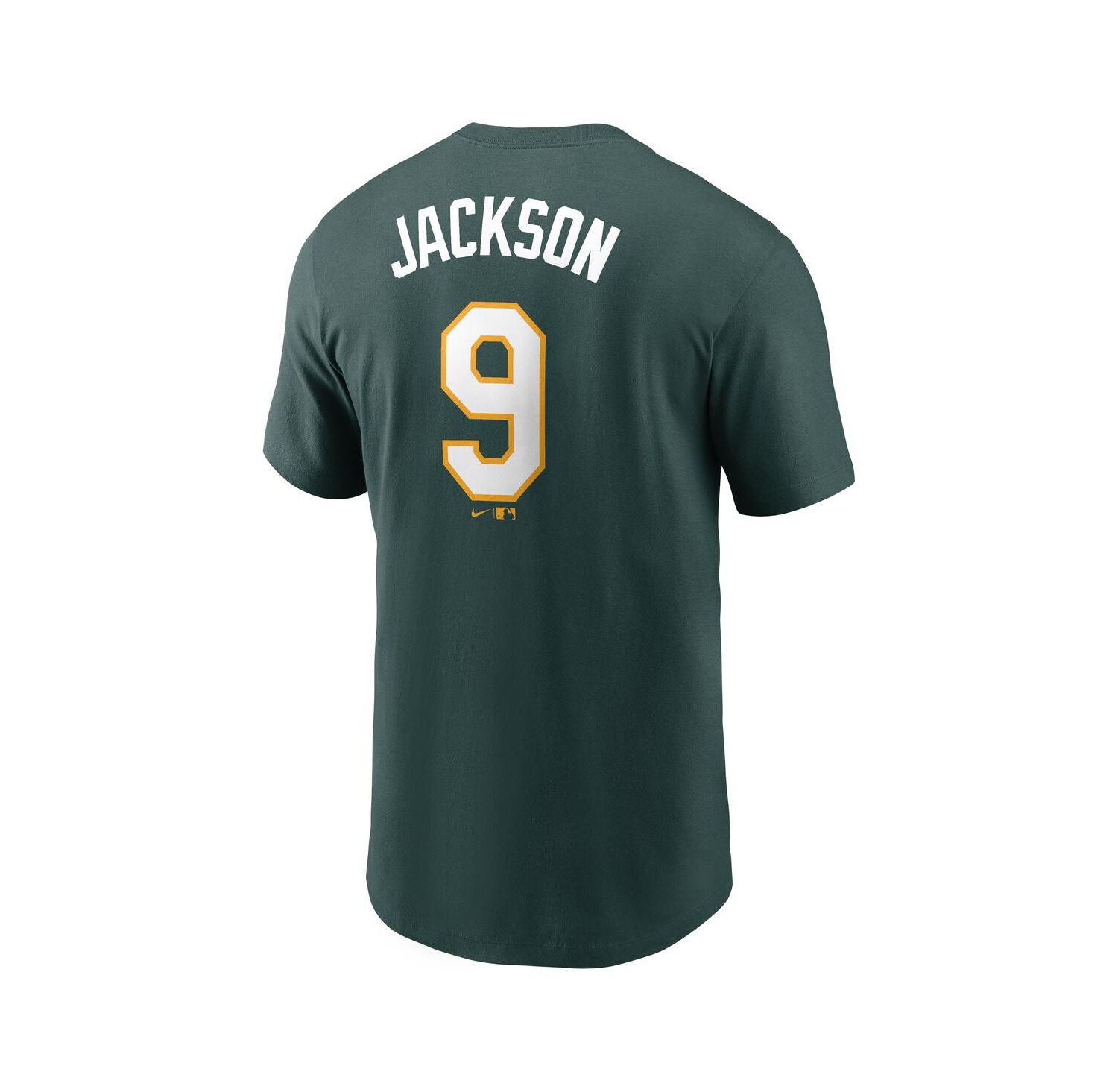 Men's Reggie Jackson Green Athletics Fuse Name & Number T-Shirt