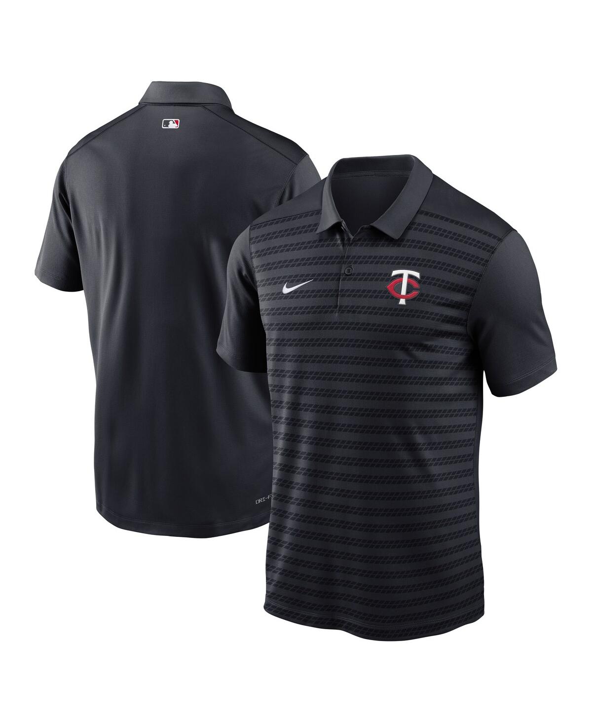 Nike Men's Navy Minnesota Twins Authentic Collection Victory Performance Polo Shirt In Navy