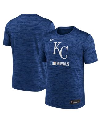 Nike - Men's Royal Kansas City Royals Authentic Collection Velocity Performance Practice T-Shirt