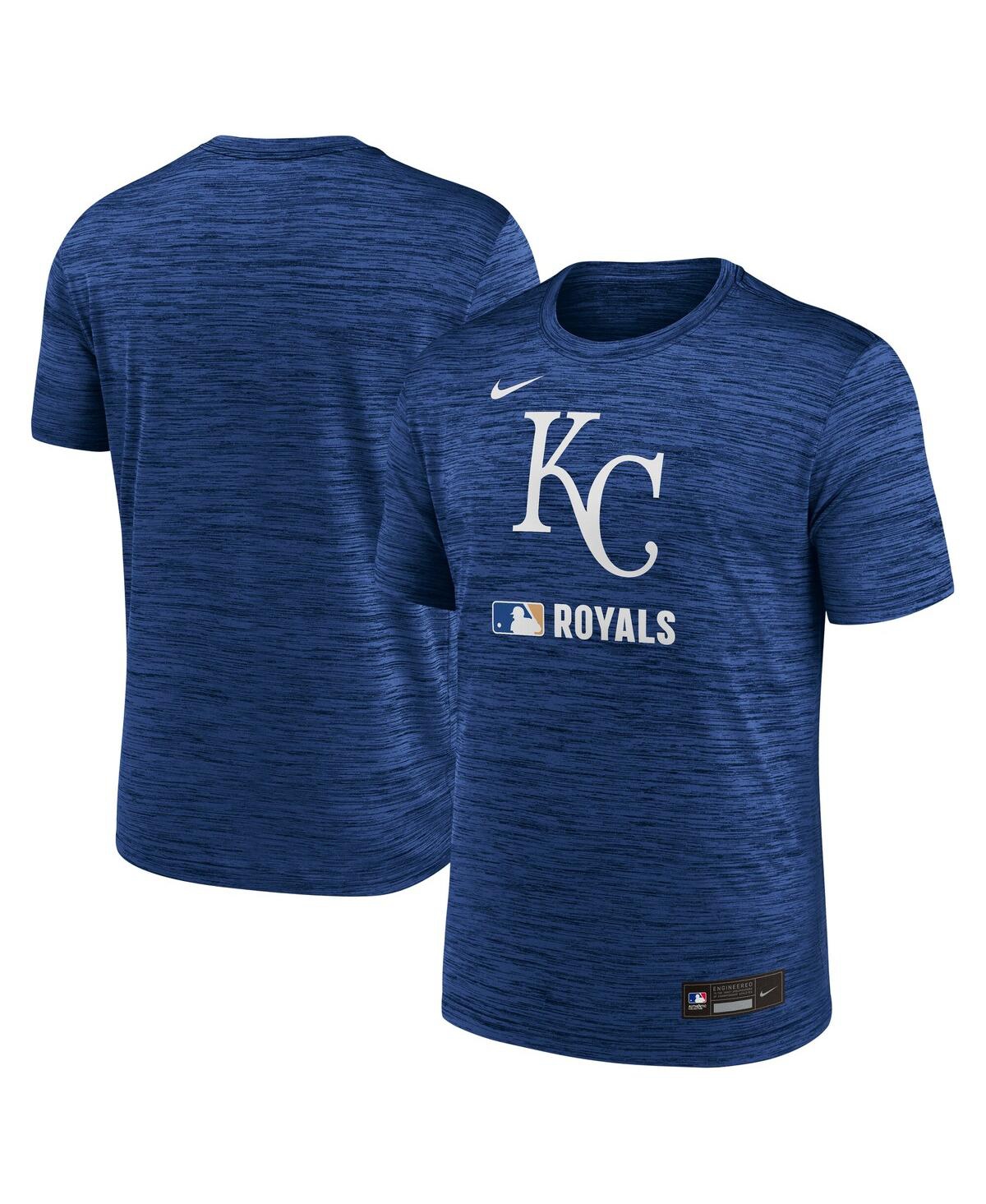 Nike Kansas City Royals Authentic Collection Velocity  Men's Dri-fit Mlb T-shirt In Blue