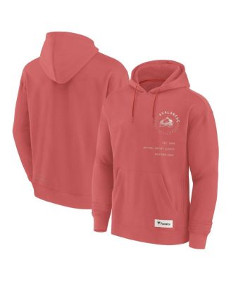 Fanatics - Men's Red Colorado Avalanche Future Ground Info Pullover Hoodie