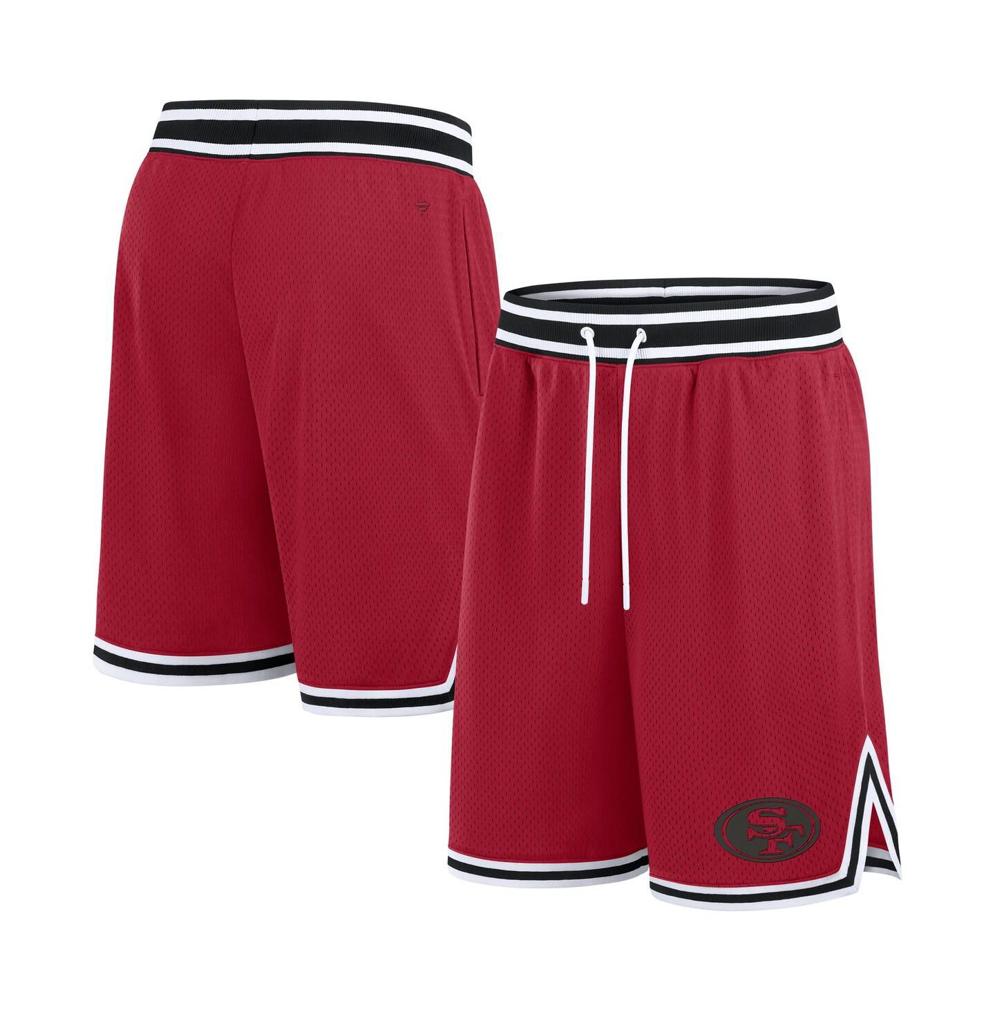 Мужские шорты Fanatics Scarlet San Francisco 49ers Elements Future Ground — фото 1