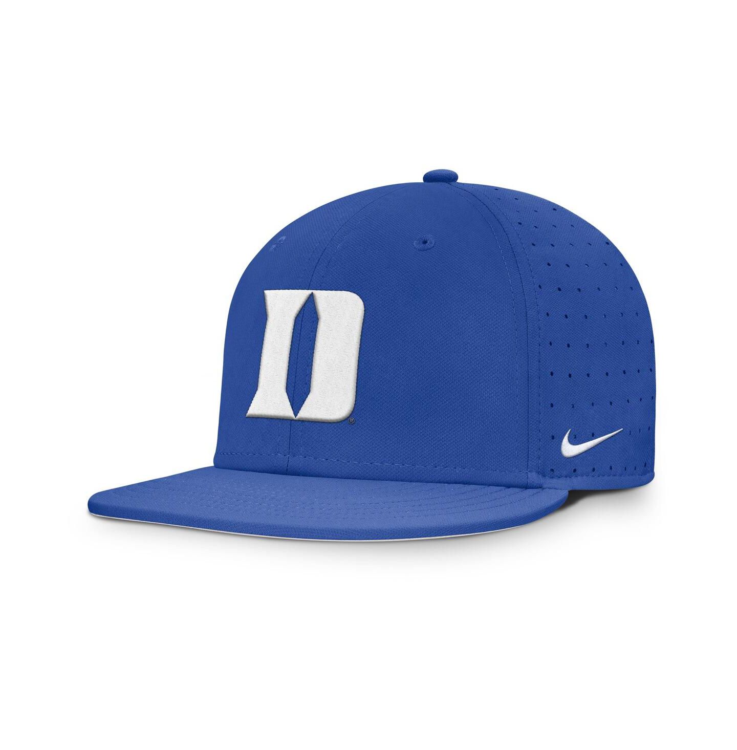 Мужская кепка Nike Royal Duke Blue Devils On-Field Dugout True Performance Fitted Hat — фото 1