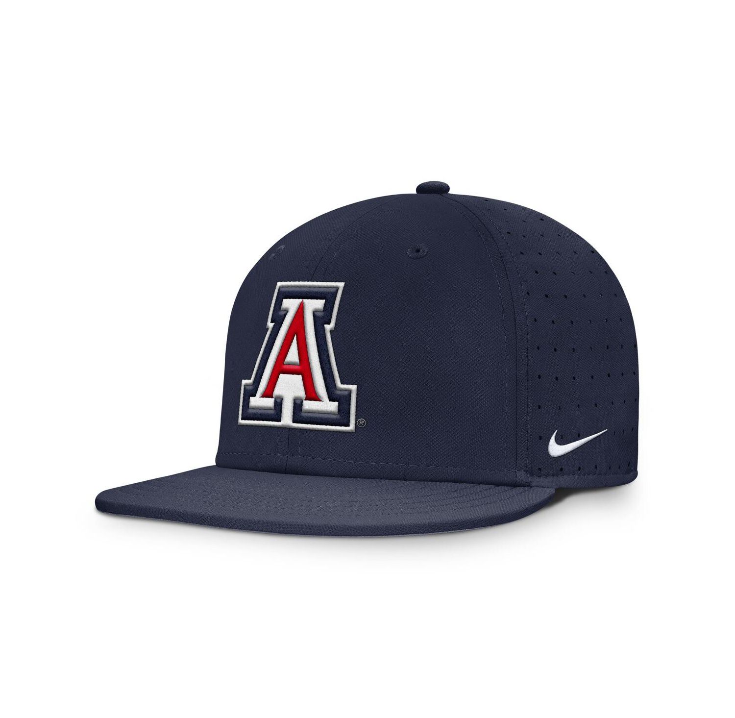 Men's Navy Arizona Wildcats On-Field Dugout True Performance Fitted Hat