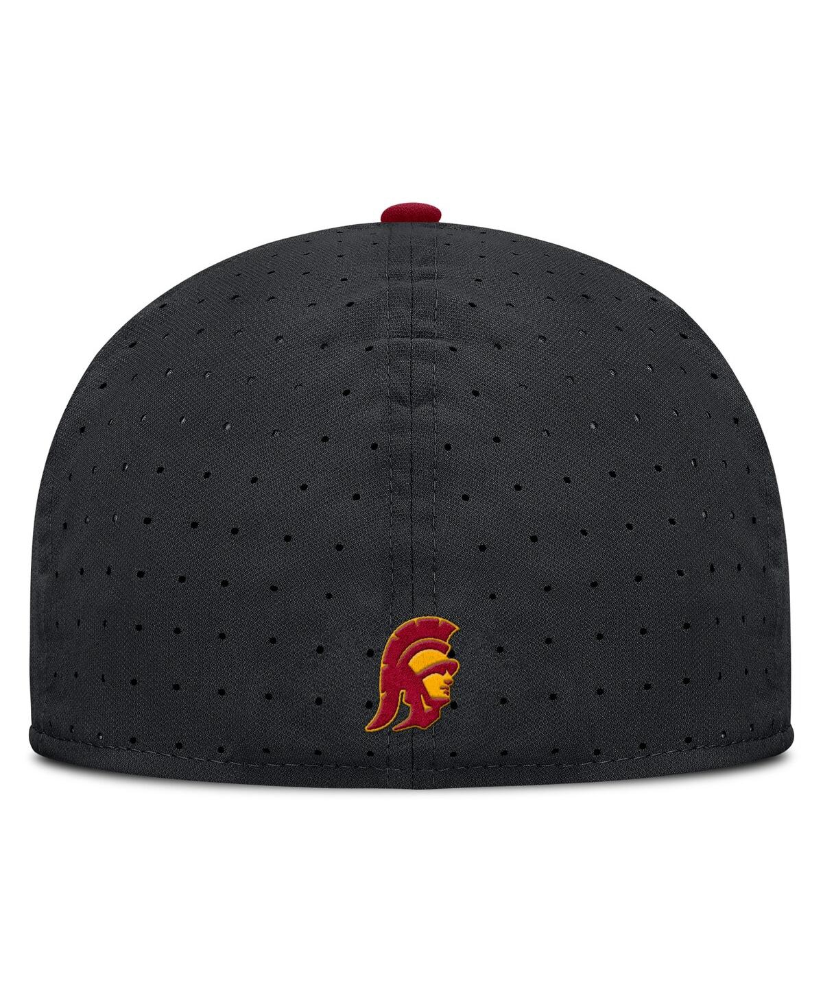 Nike Men's Black Usc Trojans On-Field Dugout True Performance Fitted Hat