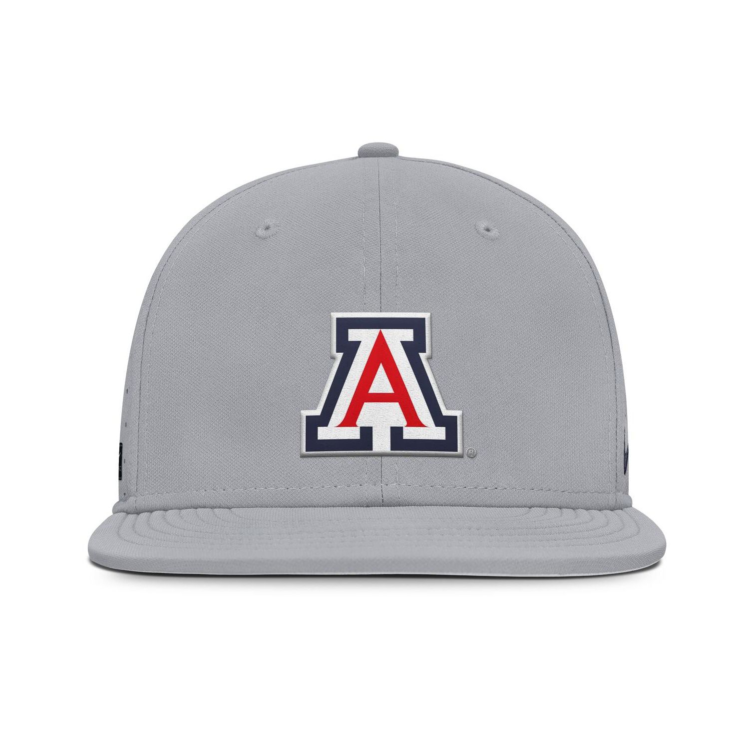 Men's Gray Arizona Wildcats On-Field Dugout True Performance Fitted Hat