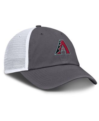 Men's Gray Arizona Diamondbacks Adjustable Trucker Hat