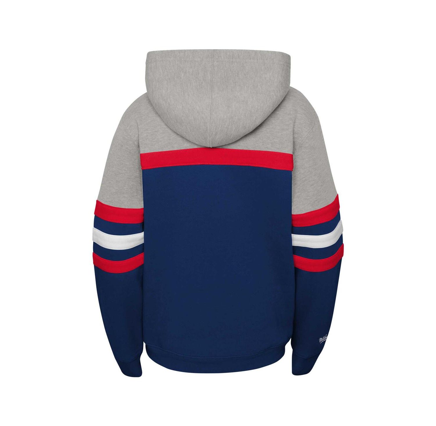 Big Boys and Girls Navy Washington Capitals Head Coach Pullover Hoodie