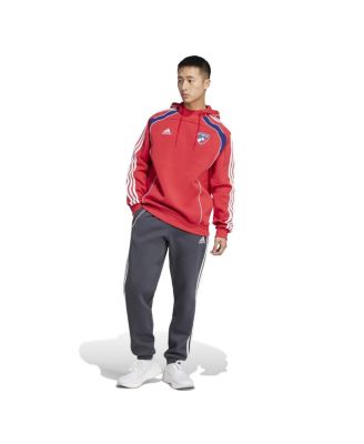Men's Red FC Dallas 2025 Travel Pullover Hoodie
