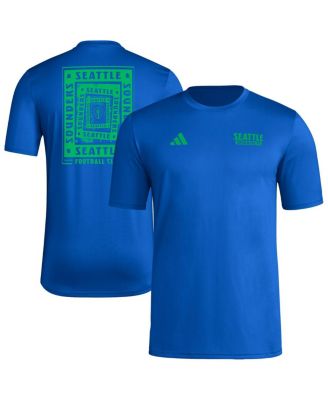 adidas - Men's Blue Seattle Sounders FC Local Wrap T-Shirt
