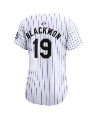 Women's Charlie Blackmon White Colorado Rockies Home Limited Player Jersey