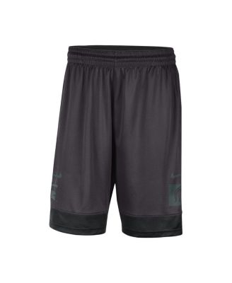Men's Charcoal Michigan State Spartans Performance Fast Break Shorts