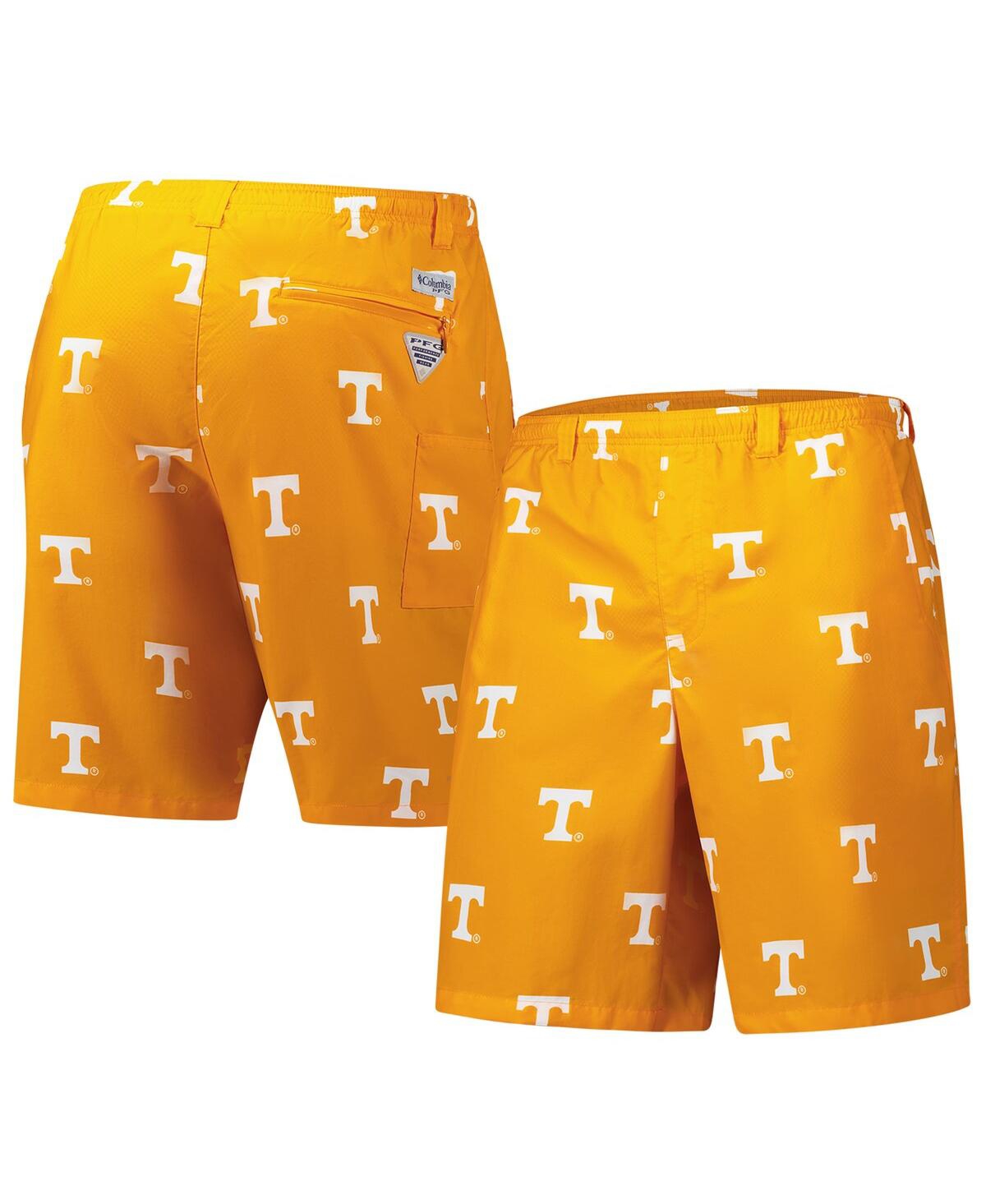 Men's Tennessee Orange Tennessee Volunteers Pfg Back Cast Iii Omni-Shade Shorts - Tennessee Orange