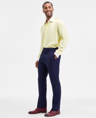 Men's Classic-Fit Solid Suit Separate Pants