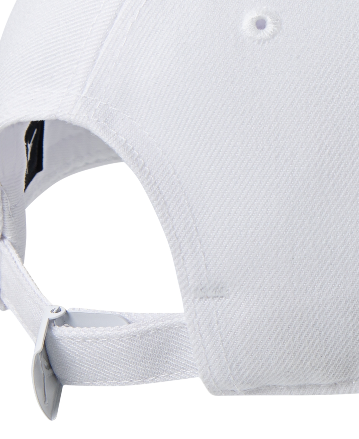 Shop Jordan Big Kids Hrb Structured Strapback Hat In White