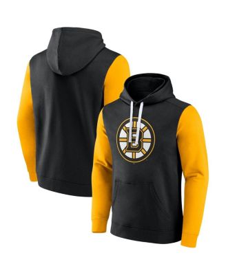 Fanatics - Men's Black Boston Bruins Team Pullover Hoodie