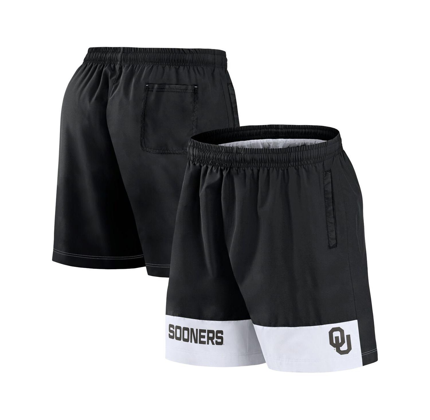 Men's Black Oklahoma Sooners Elements Intensity Woven Shorts