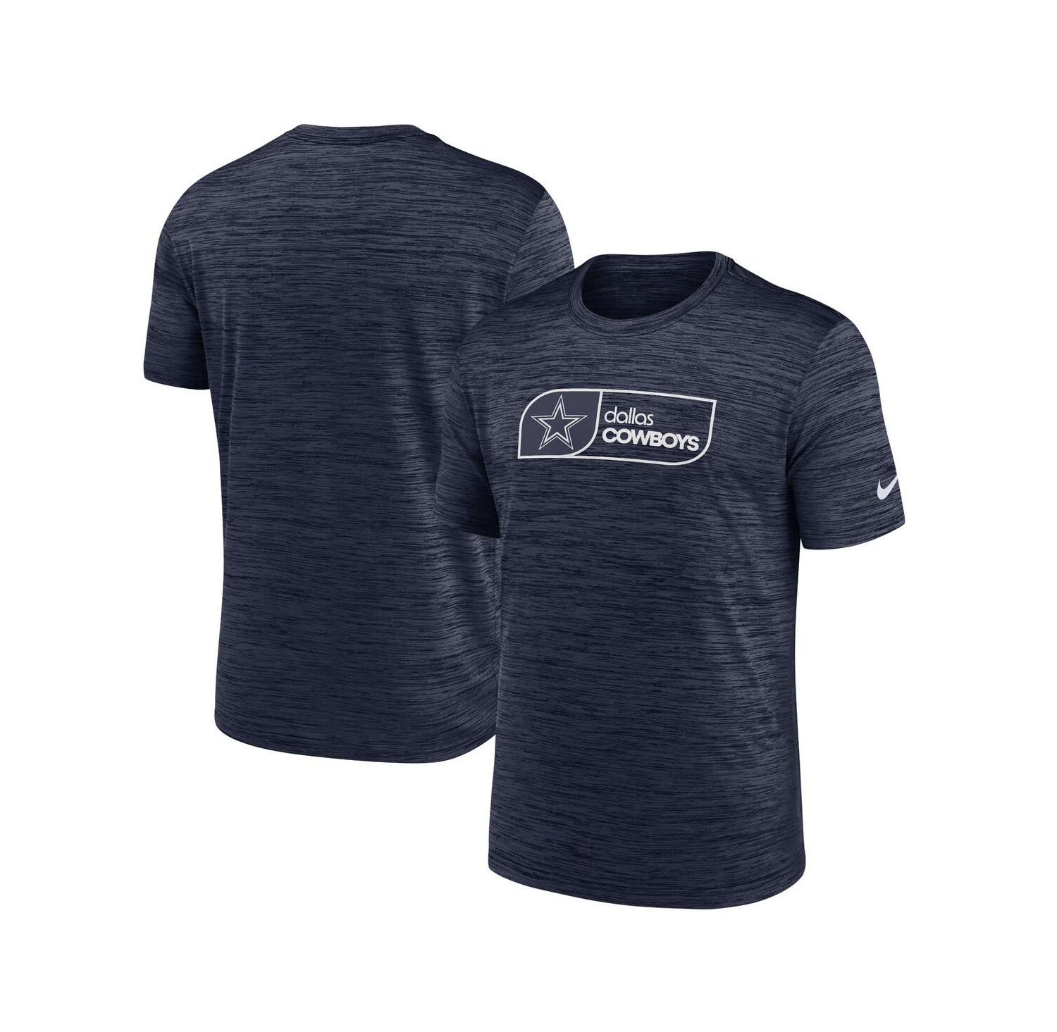 Men's Navy Dallas Cowboys Big & Tall Velocity T-Shirt