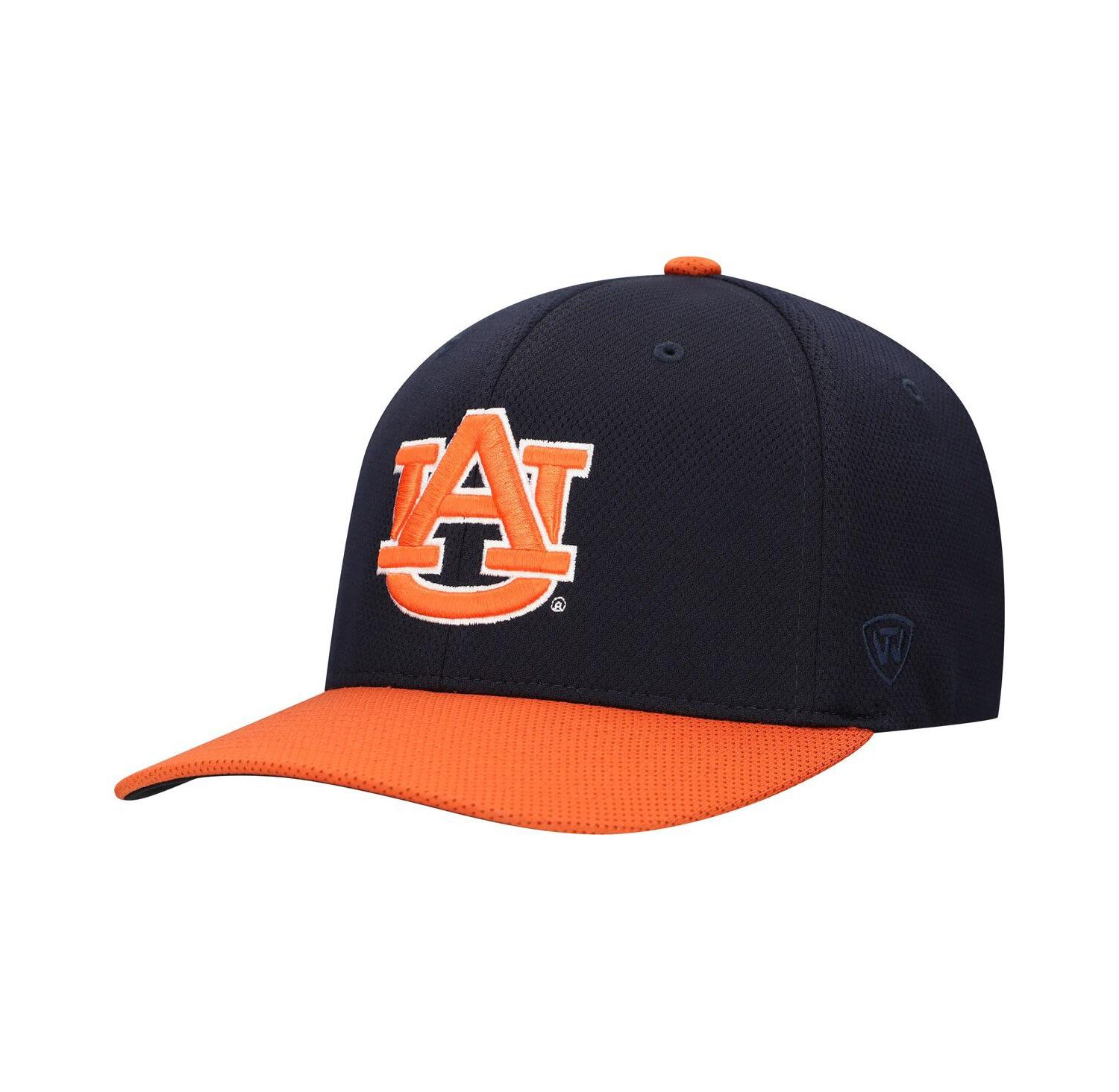 Men's Black Auburn Tigers Reflex Fitted Hat